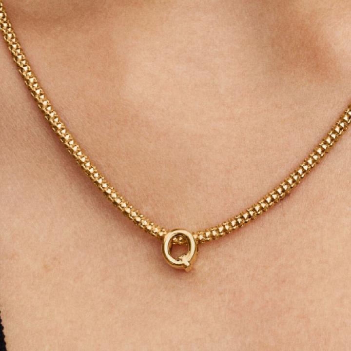 Image du produit Pandora Alphabet-Mini-Charm: Ihre Persönliche Botschaft (Métal, Plaqué or)