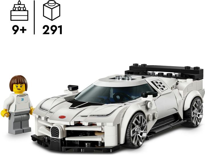 Productafbeelding LEGO Bugatti Centodieci Hypersportwagen (77240, LEGO Snelheidskampioenen)