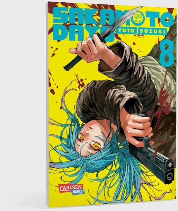 Actual product image Sakamoto Days 8 (German, Yuto Suzuki, 2024)