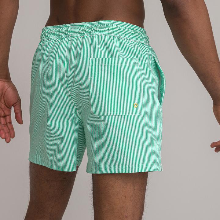 Actual product image La Redoute Collections Swim bermudas with all-over print (L)