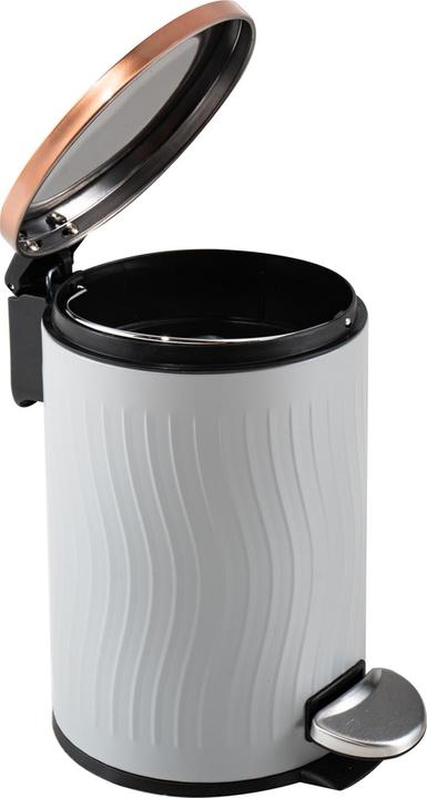 Actual product image HTI-Living Pedal bin 3 litre grey copper (3 l)
