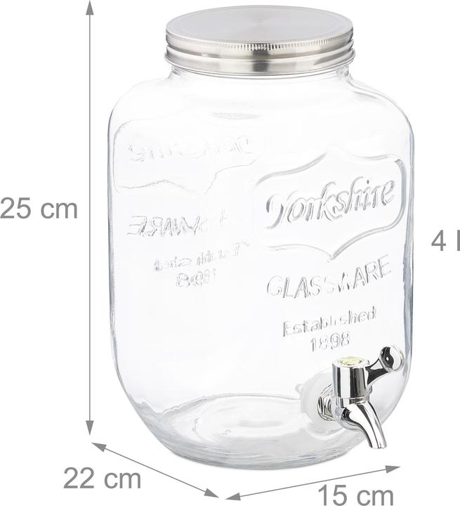 Actual product image Relaxdays 2x drink dispenser