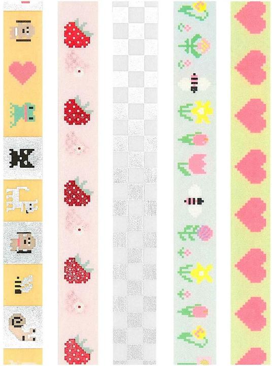Actual product image Rico Design Tape Set Futschikato, Pixel FSC.300804