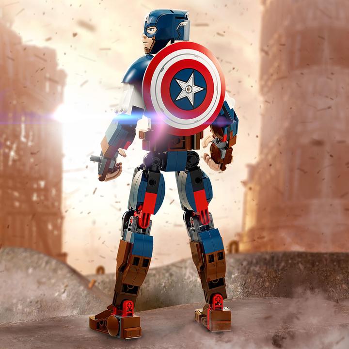 Produktbild LEGO Captain America Baufigur (76258, LEGO Marvel)