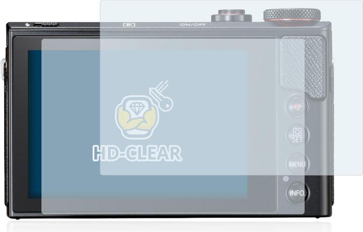 Produktbild BROTECT Schutzfolie Displayschutz Klar (Displayschutz, Powershot G9 X Mark II)