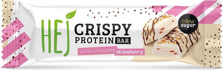 Immagine prodotto HEJ Nutrition HEJ Crispy Protein Bar (12 x 45g) (Fragola, Cioccolato bianco, 1 pz., 540 g)