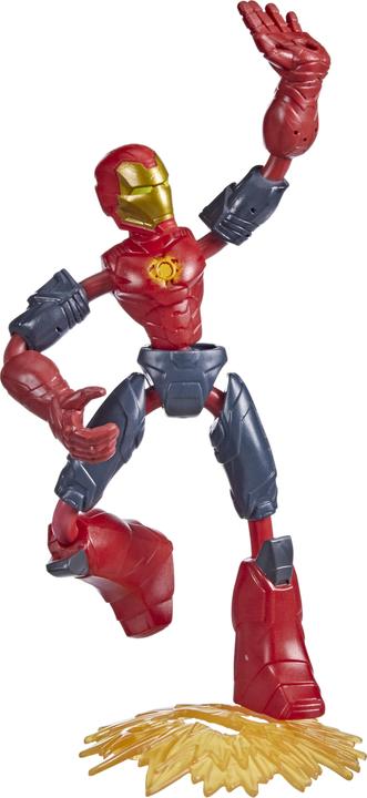 Actual product image Hasbro Bend & Flex Iron Man Fire Mission