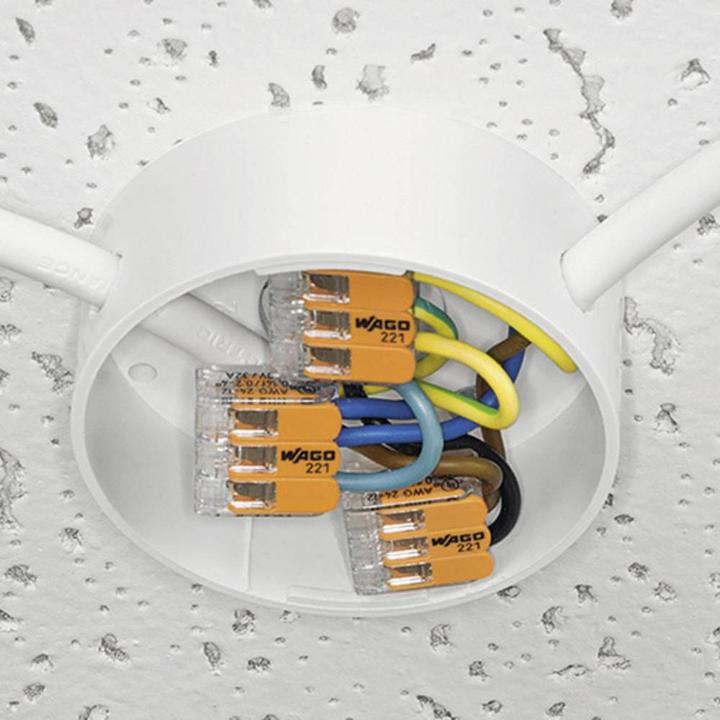 Produktbild Wago Verbindungsklemme COMPACT 3-fach (50 Stück)