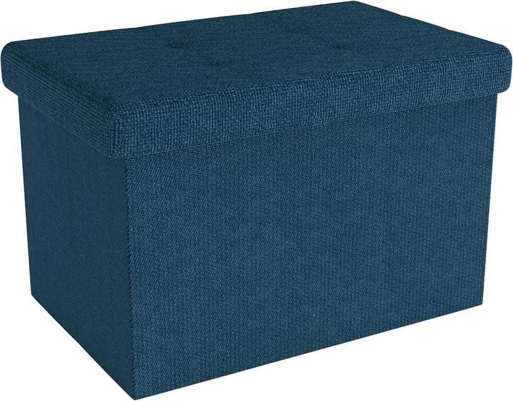 Produktbild Intirilife Sitzbank 49x30x30 cm OZEAN BLAU (30.49 cm)