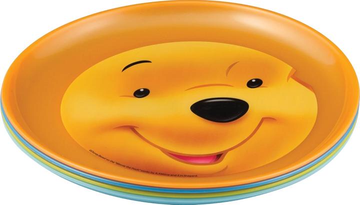 Image du produit Disney 4 Assiettes En Plastique Colorées
