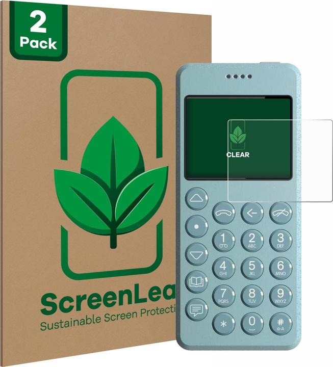 Immagine prodotto ScreenLeaf Pellicola protettiva sostenibile Pellicola protettiva dello schermo chiara trasparente (2 Pezzo/i, Punto MP02)
