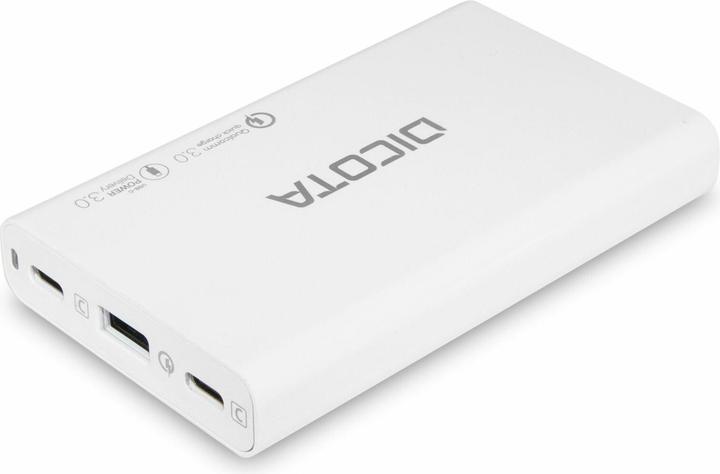 Produktbild Dicota Desktop 3-Port Charger (65W) white (65 W)