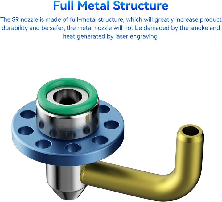 Actual product image Sculpfun S9 Air Assist Kit