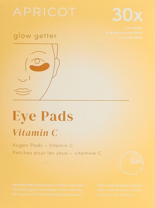 Image du produit Apricot Pads réutilisables pour les yeux à la vitamine C "glow getter". (Patchs)