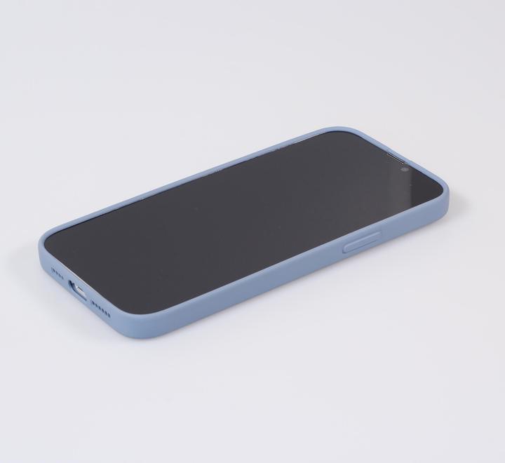 Produktbild PhoneLook Hülle Soft-Shell silikon cover mit MagSafe und Kameraschutz grau (Apple iPhone 15)