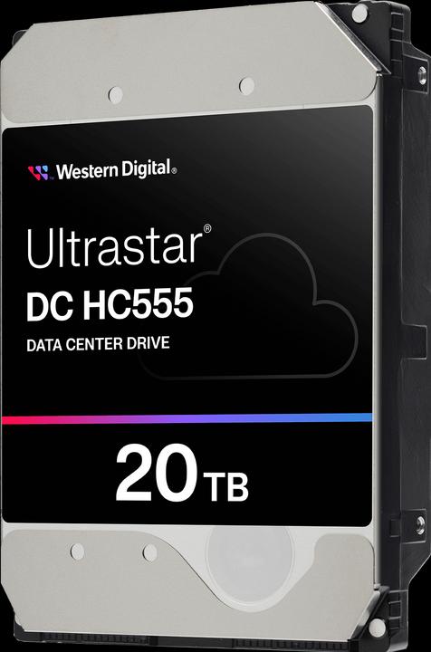 WD Ultrastar DC HC555 3.5inch 26.1 20TB 512 7200RPM SATA ULTRA 512E SE NP3 DC (20 TB, 3.5", CMR)