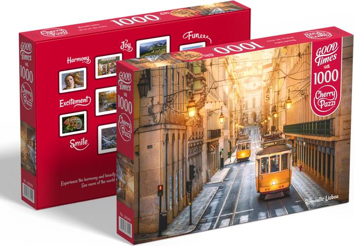 Produktbild Cherry Pazzi Puzzle Romantisches Lissabon, Portugal 1000 Teile (1000 Teile)