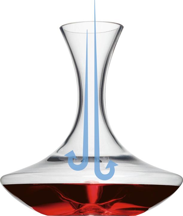 Produktbild WMF Weindekanter mit Hohlboden 1,5l Dekantierflasche für Rotwein Weinbelüfter (1.50 l)