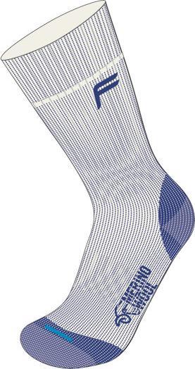 Fuse F Lite Mountaineering NT A 100 blue Merino Socke wadenhoch (43-46) (43 - 46)