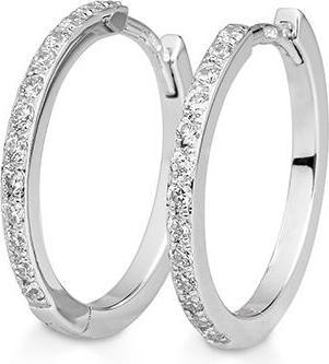 Breuning Creolen - BRILL. 0,26 Ct. H/si (750/18 K Gold)