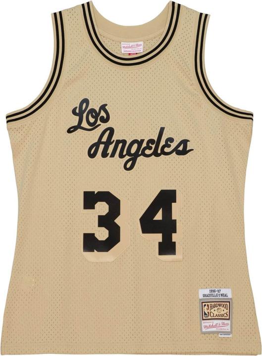 Immagine prodotto Mitchell & Ness Maglia Swingman Khaki Los Angeles Lakers Shaquille O'Neal - (S)
