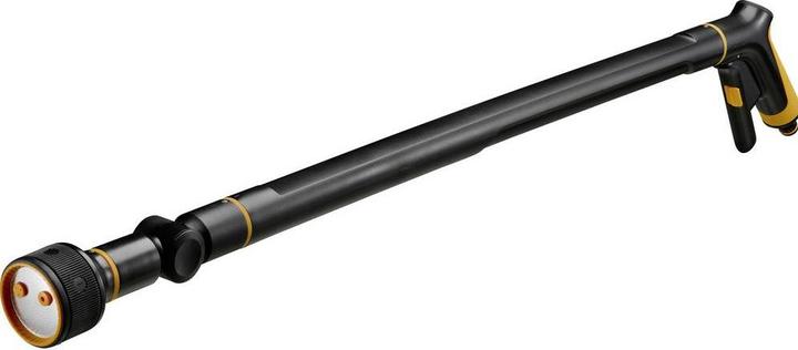 Produktbild Fiskars Giessstab mit 3 Funktionen, Schwenkbarer SoftGrip-Düsenkopf, Durchflusskontrolle mit Frontreg