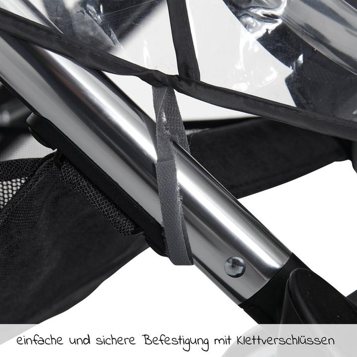 Produktbild Diago Universal Regenschutz für Buggy & Sportwagen mit verschliessbarem Regenschutz