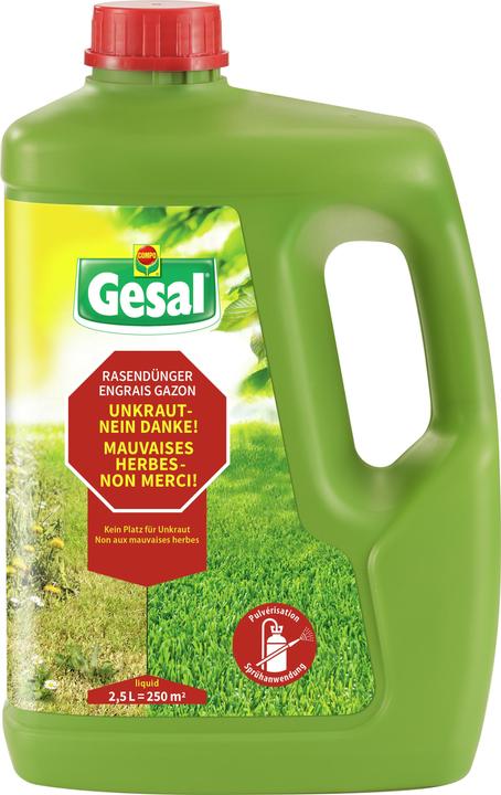 Produktbild Gesal Rasendünger Unkraut - Nein danke (3.21 kg, 2.50 l)