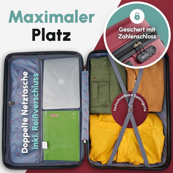 Immagine prodotto Easy Move ABS Hartschalenkoffer (38 l, Bagaglio a mano (fino a 50 litri))