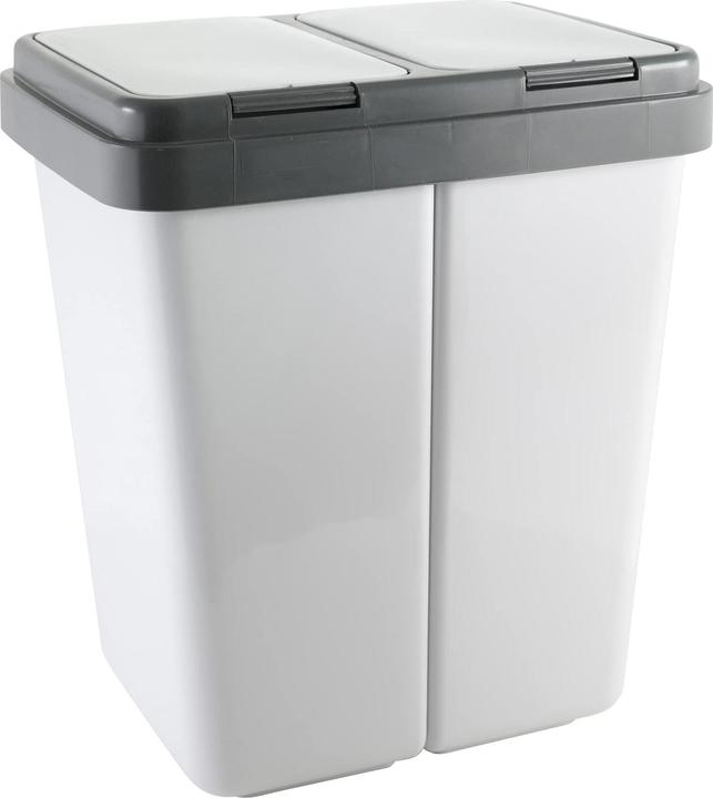 Actual product image Axentia Two-bin waste bin (2x 23L) (46 l)