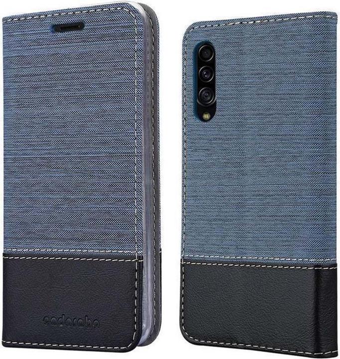 Produktbild Cadorabo Book Jeans Optik Cover (Samsung Galaxy A90 5G)