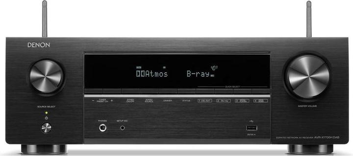 Image du produit Denon AVR-X1700H DAB (7.2 canaux, DAB+, FM, AM, DAB)