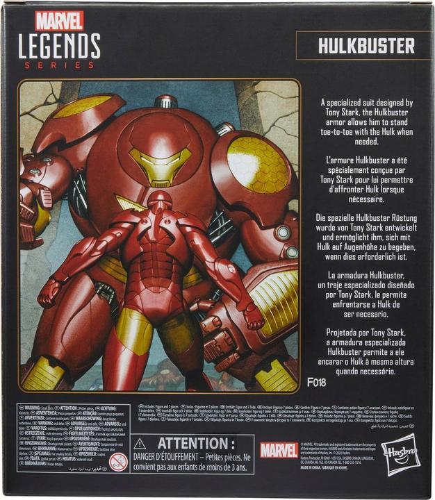 Produktbild Hasbro Marvel 85th Anniversary Marvel Legends Actionfigur Hulkbuster 23 cm