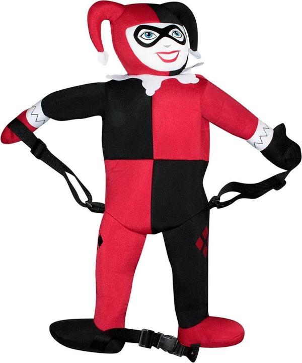 Actual product image Harley Quinn Back Buddy Backpack