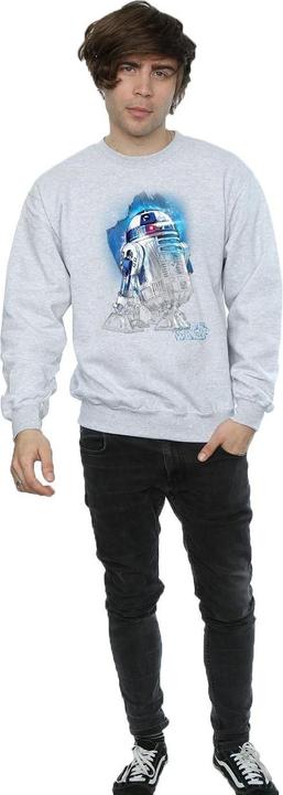 Produktbild Star Wars The Last Jedi R2D2 Brushed Sweatshirt (L)