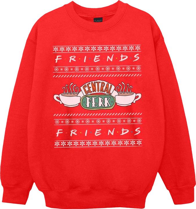Friends Fair Isle Central Perk Sweatshirt Mädchen
