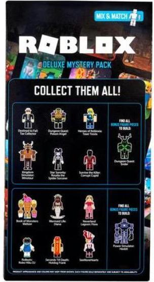 Actual product image Rei Toys RB060100 - - Roblox Deluxe mistery pack - personaggio casuale