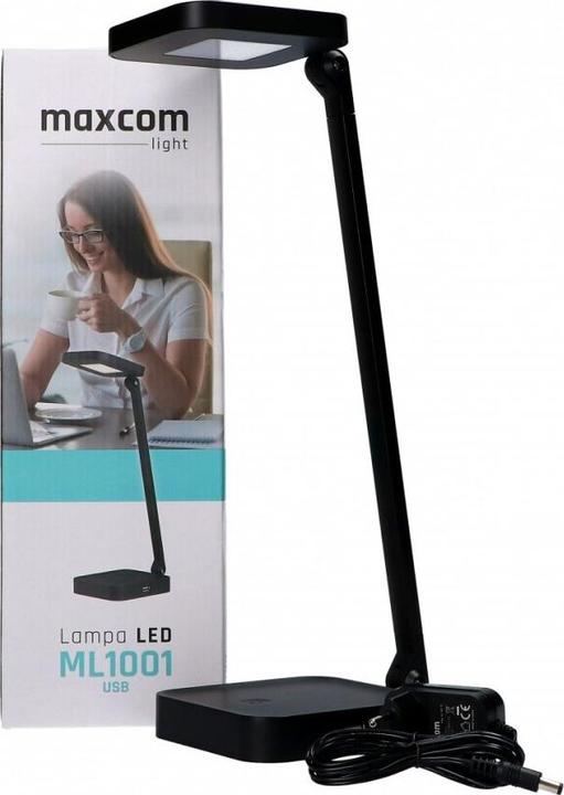 Actual product image Maxcom ML 1001 LED table lamp with charger