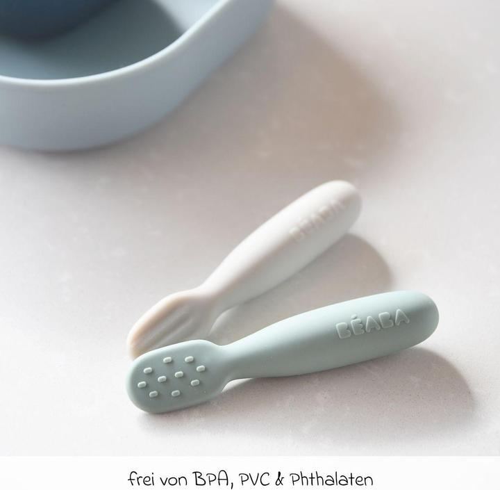 Actual product image Beaba Silicone learning spoon