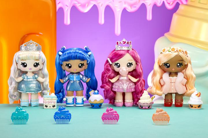 Produktbild MGA Yummiland Grosse Puppe + Lipgloss-Tier – Piper Peach