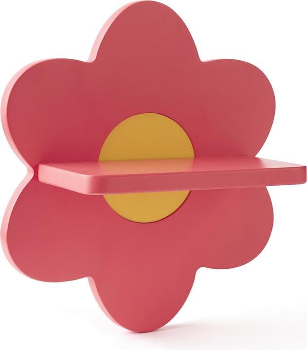 Image du produit Kids Concept étagère murale rose en forme de fleur