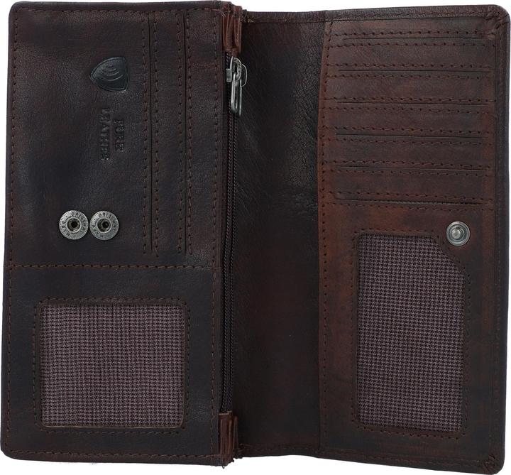 Image du produit Spikes & Sparrow Porte-monnaie RFID en cuir 17 cm