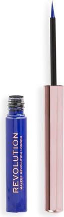 Image du produit Makeup Revolution Super Flick Eyeliner Liquide Très Pigmenté Bleu 2.4ml (Bleu)