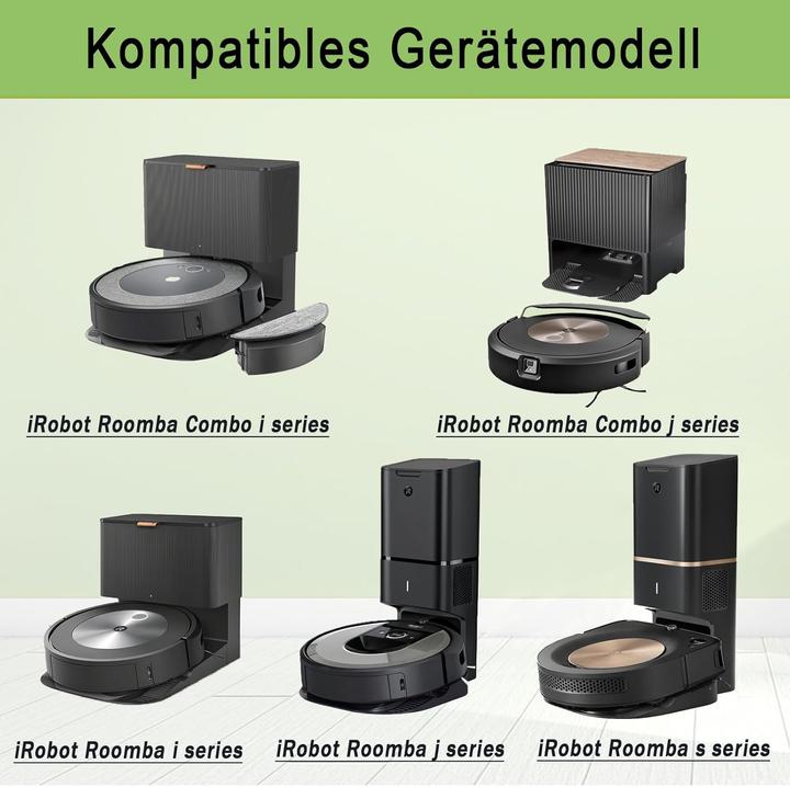 Produktbild E-Hao Staubsaugerbeutel-Set für Roomba i, s, j & Combo (14er-Pack) (14 x)