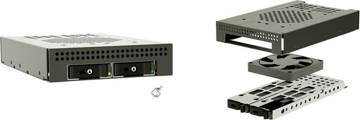 Image du produit Joujye JJ-GM3-102M2-Fr Cadre de montage de disque dur 3,5 pouces SAS