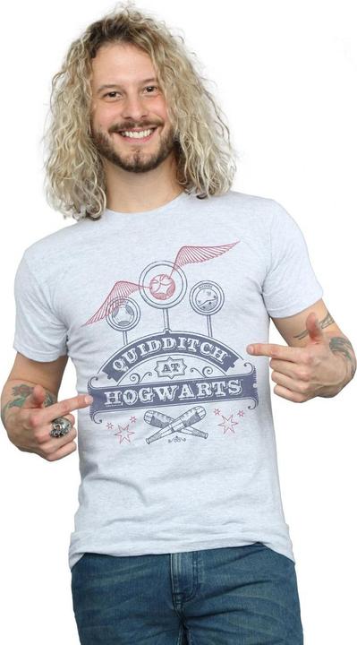Immagine prodotto Quidditch At Hogwarts Maglietta Uomo (L)
