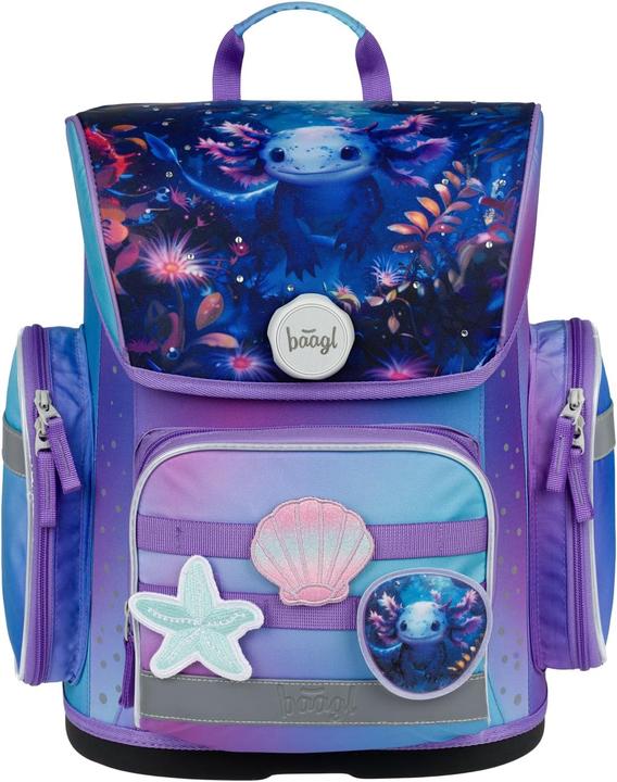 Produktbild Baagl 3-teiliges Schulranzen-Set Axolotl