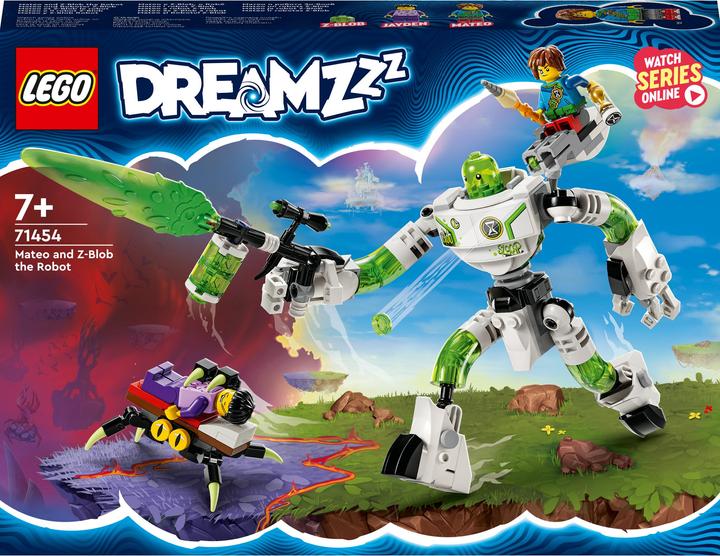 Produktbild LEGO Mateo und Roboter Z-Blob (71454, LEGO Dreamzzz)