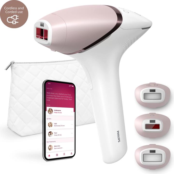 Actual product image Philips Lumea IPL 9000 Series BRI955/01 IPL Hair removal device with SenseIQ