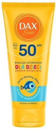 Actual product image Dax Sun Protective Emulsion For Children Spf 50 - 100ml (Suntan cream, SPF 50, 100 ml)